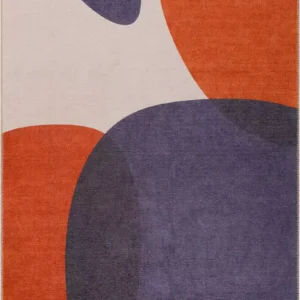 Modern Art Sonil Dokuma Pamuk Polyester Renkli Hali